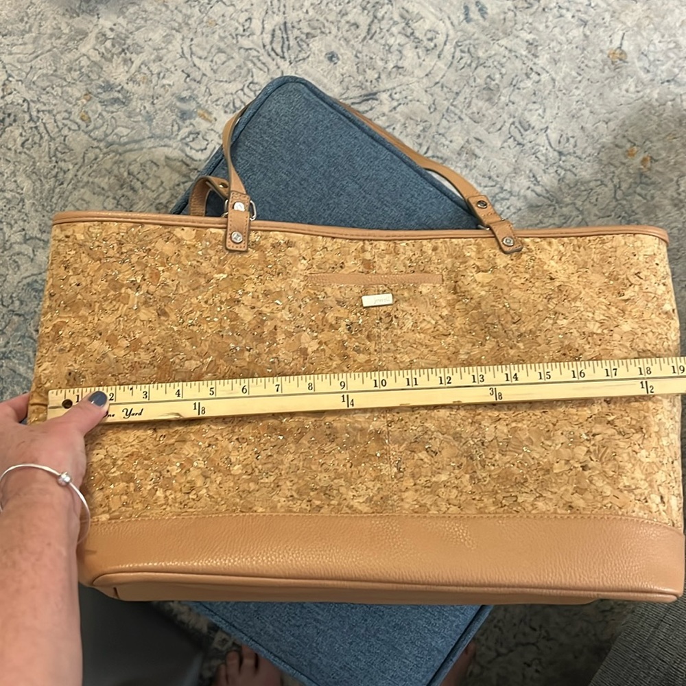 ThirtyOne Jewel cork tote